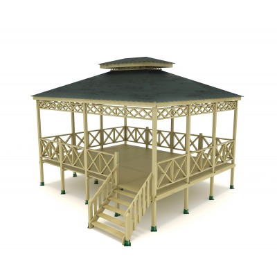 30 PB Platform Pergola